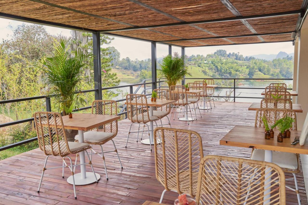 La Pausa Hotelbistro Guatapé Exterior foto